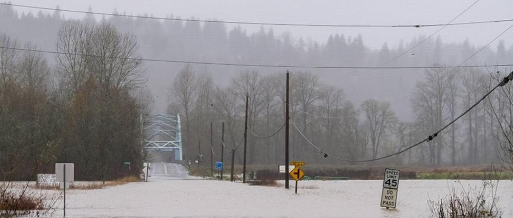 Flooding western Washington