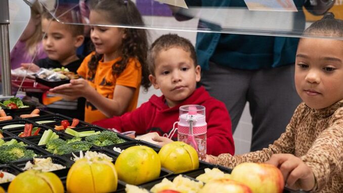 School meal, Lebanon, Pennsylvania